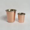Solid Copper Cups